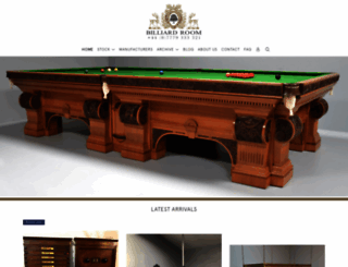 billiard.co.uk screenshot