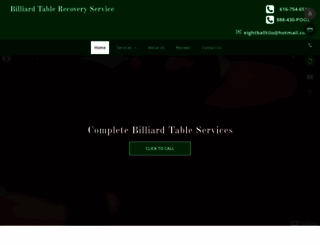 billiardrecoveryservice.com screenshot