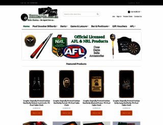 billiards.com.au screenshot