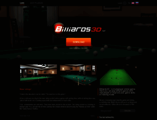billiards3d.net screenshot