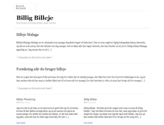 billig-billeje.com screenshot
