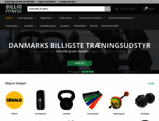 billig-fitness.dk screenshot