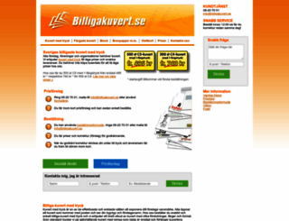 billigakuvert.se screenshot