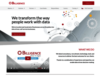 billigence.com screenshot