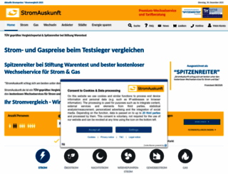 billigergas.de screenshot