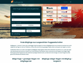 billigflieger.de screenshot