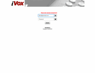 billing.ivox.com.au screenshot