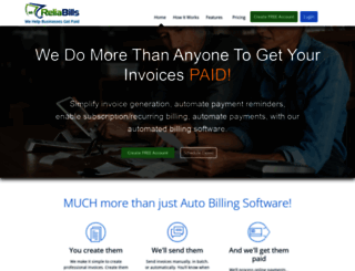 billing.reliabills.com screenshot