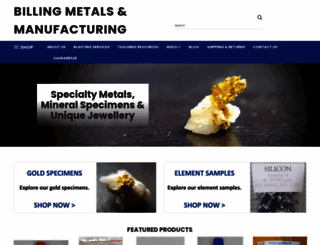 billingmetals.com.au screenshot