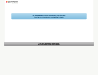 billingportal.paymentsense.com screenshot