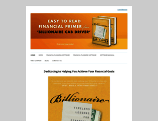 billionairecabdriver.com screenshot
