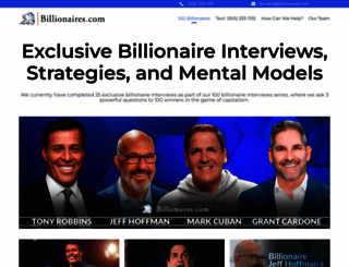billionaires.com screenshot