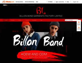 billionbond.en.alibaba.com screenshot