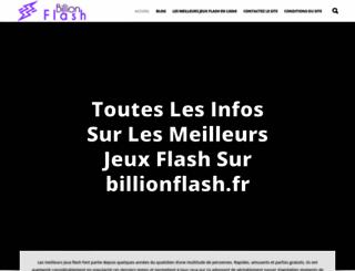 billionflash.fr screenshot