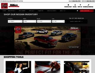 billionnissanofsiouxcity.com screenshot