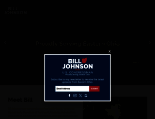 billjohnson.house.gov screenshot