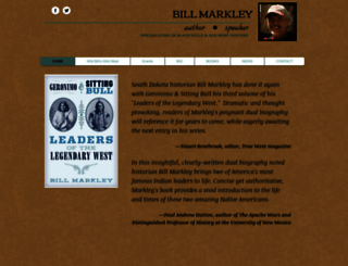 billmarkley.com screenshot
