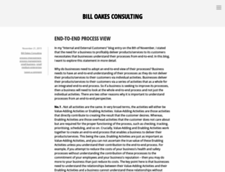 billoakesconsulting.wordpress.com screenshot