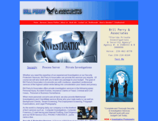 billperryassociates.com screenshot