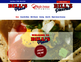 billsfastfood.com screenshot