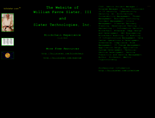 billslater.com screenshot