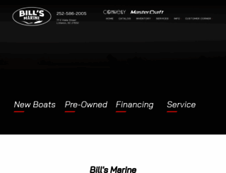 billsmarineinc.com screenshot
