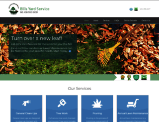 billsyardservice.com screenshot