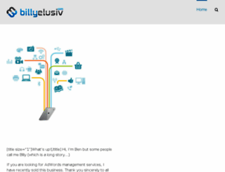 billyelusiv.com screenshot