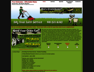 billygoatlawnservice.com screenshot