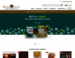 billygrahambookstore.org screenshot