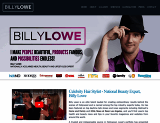 billylowe.com screenshot