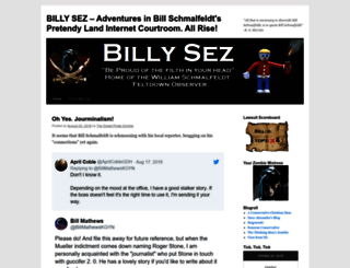 billysez.wordpress.com screenshot