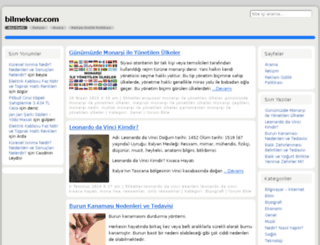 bilmekvar.com screenshot