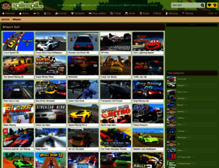 bilsport.spillespill.no screenshot