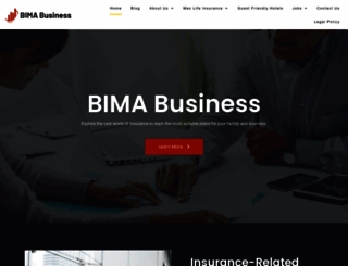 bimabusiness.com screenshot