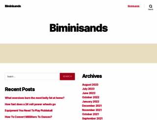 biminisands.com screenshot