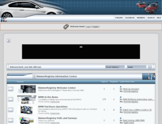 bimmerregistry.com screenshot