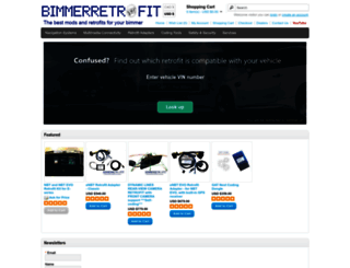 bimmerretrofit.com screenshot