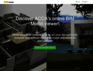 bimvoyager.accasoftware.com screenshot