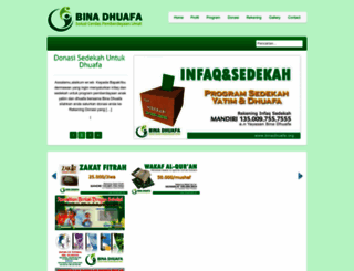 binadhuafa.com screenshot