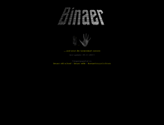 binaer.org screenshot