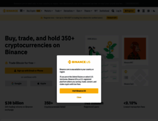 binance.com.sg screenshot