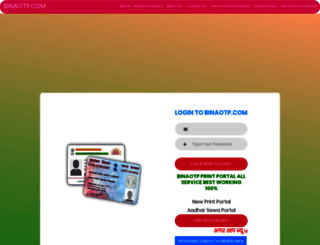 binaotp.com screenshot