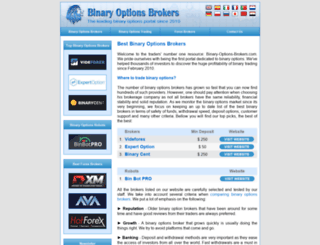 binary-options-broker.com screenshot