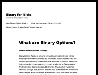 binary4idiots.com screenshot