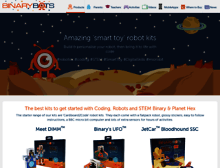 binarybots.co.uk screenshot
