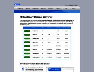 binaryconvert.com screenshot