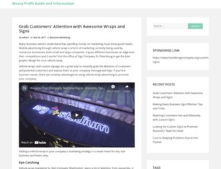 binaryforprofit.com screenshot