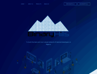 binaryhills.org screenshot