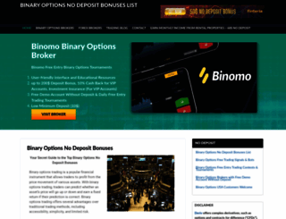 binaryoptionsnodeposit.com screenshot